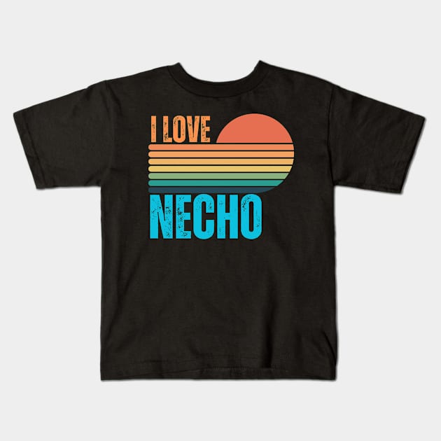 i-love-Necho Kids T-Shirt by Alexa